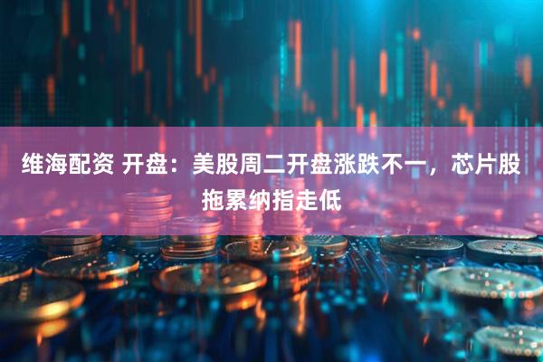 维海配资 开盘：美股周二开盘涨跌不一，芯片股拖累纳指走低